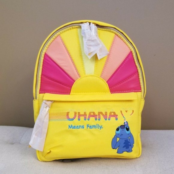 Danielle Nicole Disney Stitch Rainbow Backpack NEW main image 4